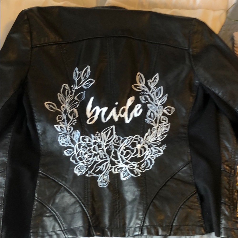 Bride leather jacket